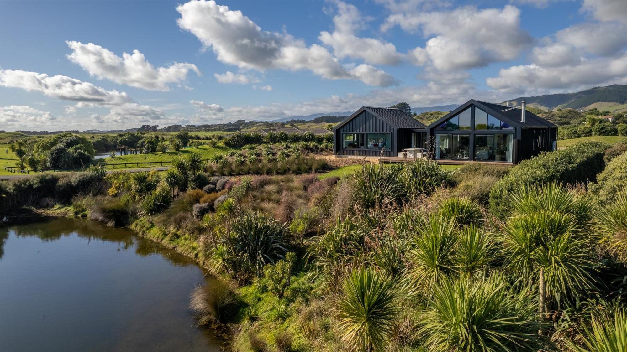 Villa Ono Te Horo Exterior foto